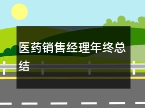 醫(yī)藥銷售經(jīng)理年終總結(jié)