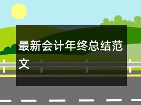 最新會(huì)計(jì)年終總結(jié)范文