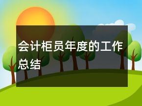 會計柜員年度的工作總結(jié)