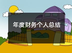 年度財(cái)務(wù)個(gè)人總結(jié)