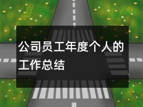 公司員工年度個(gè)人的工作總結(jié)