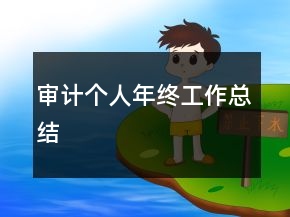 審計(jì)個(gè)人年終工作總結(jié)
