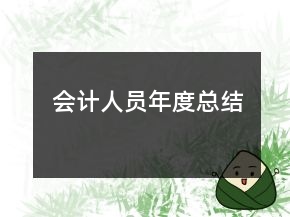 會計(jì)人員年度總結(jié)