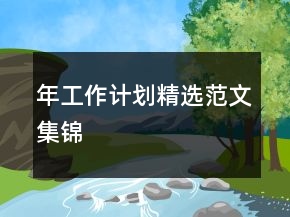 年工作計(jì)劃精選范文集錦