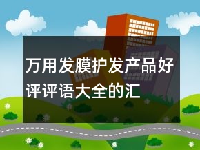 萬用發(fā)膜、護(hù)發(fā)產(chǎn)品好評(píng)評(píng)語大全的匯總66條