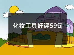 化妝工具好評(píng)59句