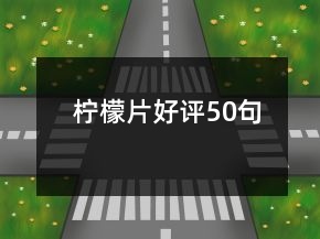 檸檬片好評(píng)50句