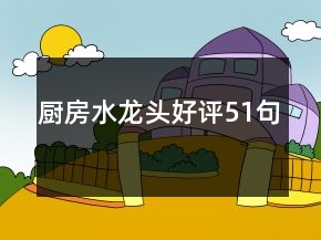 廚房水龍頭好評(píng)51句