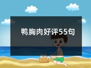 鴨胸肉好評(píng)55句