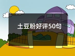 土豆粉好評(píng)50句