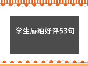 學(xué)生唇釉好評53句