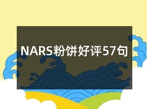 NARS粉餅好評57句