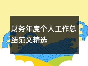 財(cái)務(wù)年度個(gè)人工作總結(jié)范文精選
