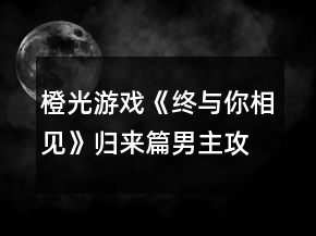 橙光游戲《終與你相見(jiàn)》歸來(lái)篇男主攻略