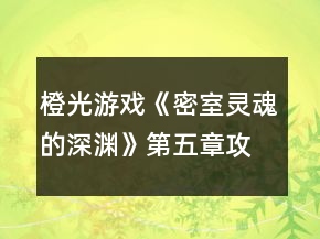 橙光游戲《密室靈魂的深淵》第五章攻略