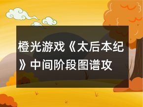 橙光游戲《太后本紀(jì)》中間階段圖譜攻略