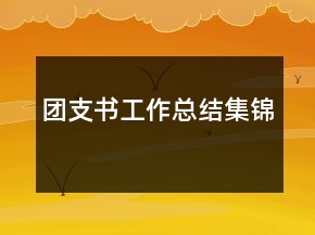 團(tuán)支書工作總結(jié)集錦