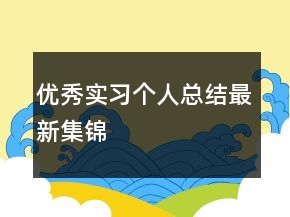優(yōu)秀實(shí)習(xí)個人總結(jié)最新集錦