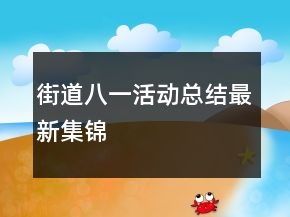 街道八一活動(dòng)總結(jié)最新集錦