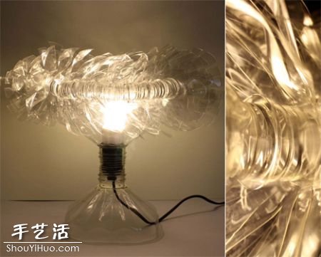 塑料瓶制作的臺燈 -  rpnrmr.com