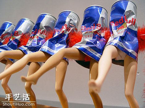 易拉罐制作的環(huán)保藝術(shù)品 -  rpnrmr.com
