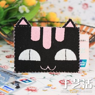 手工布藝DIY作品：貓言貓語卡套（卡片袋） -  rpnrmr.com