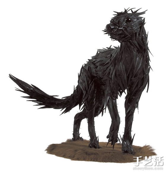 韓國藝術(shù)家Ji Yong Ho的輪胎雕塑作品 -  rpnrmr.com