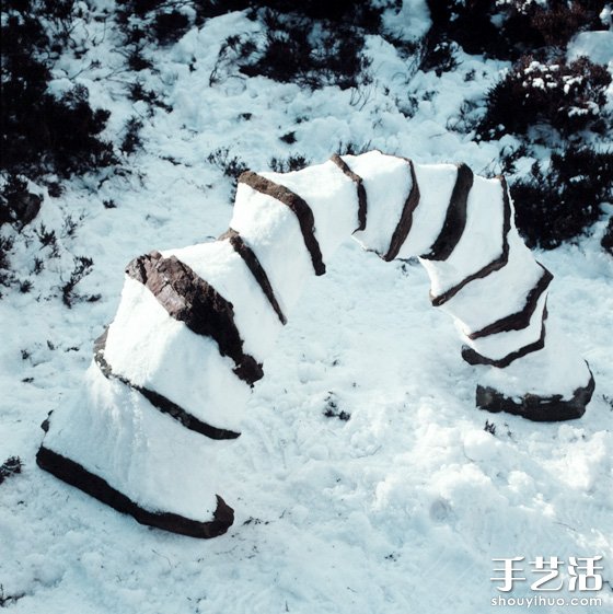 Andy Goldsworthy的大地雕塑藝術(shù)作品 -  rpnrmr.com