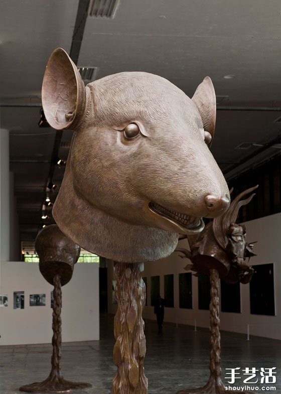艾未未雕塑作品“十二生肖獸首”欣賞 -  rpnrmr.com