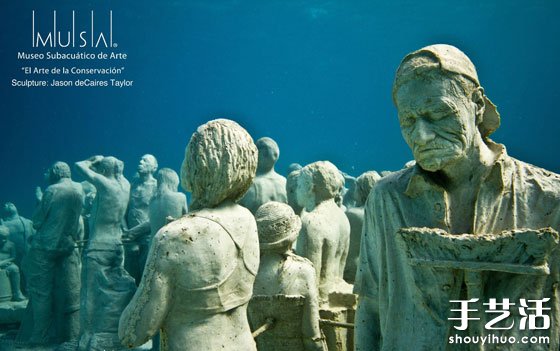 水下雕塑“沉默的演變”欣賞 -  rpnrmr.com