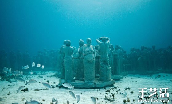 水下雕塑“沉默的演變”欣賞 -  rpnrmr.com