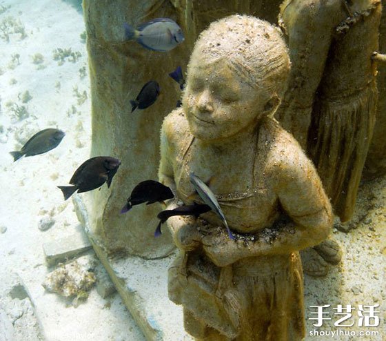 水下雕塑“沉默的演變”欣賞 -  rpnrmr.com