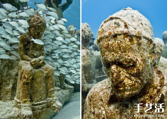 水下雕塑“沉默的演變”欣賞 -  rpnrmr.com