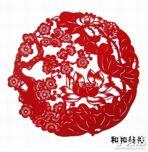 傳統(tǒng)手工：春節(jié)窗花剪紙欣賞 -  rpnrmr.com