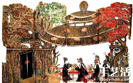 傳統(tǒng)皮影戲珍品藝術(shù)作品欣賞 -  rpnrmr.com