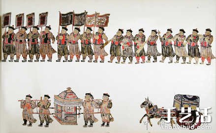 傳統(tǒng)皮影戲珍品藝術(shù)作品欣賞 -  rpnrmr.com