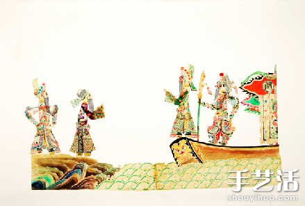 傳統(tǒng)皮影戲珍品藝術(shù)作品欣賞 -  rpnrmr.com