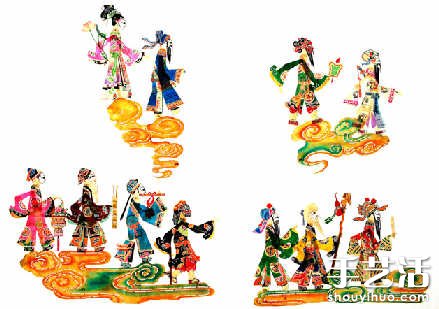 傳統(tǒng)皮影戲珍品藝術(shù)作品欣賞 -  rpnrmr.com