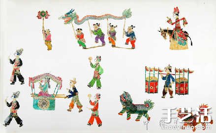 傳統(tǒng)皮影戲珍品藝術(shù)作品欣賞 -  rpnrmr.com