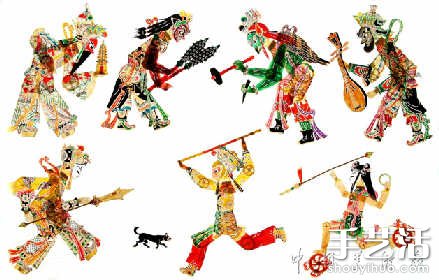 傳統(tǒng)皮影戲珍品藝術(shù)作品欣賞 -  rpnrmr.com