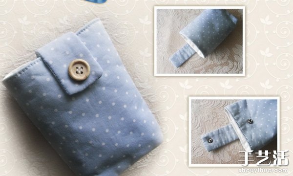 手工制作復(fù)古布藝手機袋 -  rpnrmr.com