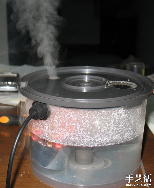 DIY手工自制超聲波加濕器 -  rpnrmr.com