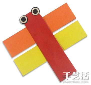 手工DIY折紙蜻蜓的教程 -  rpnrmr.com