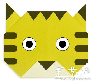 小老虎折紙的DIY方法 -  rpnrmr.com