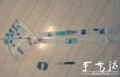 DIY手工制作簡易風(fēng)箏 -  rpnrmr.com