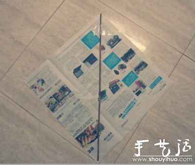 DIY手工制作簡易風(fēng)箏 -  rpnrmr.com