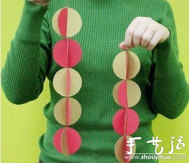 DIY制作雙色紙風(fēng)鈴 -  rpnrmr.com