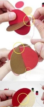 DIY制作雙色紙風(fēng)鈴 -  rpnrmr.com