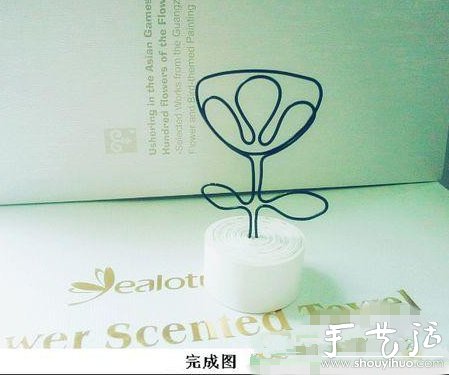 手工DIY個(gè)性小花便簽夾 -  rpnrmr.com