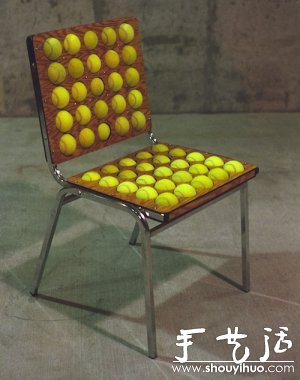 環(huán)保DIY：用舊網球制作的美麗飾品 -  rpnrmr.com